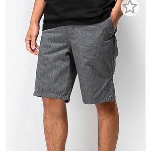 Freeworld Discord Dark Grey Chino Shorts